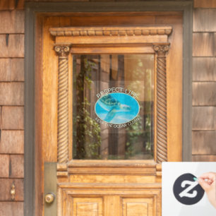 Autocollant Pour Fenêtre Respecter la vie, garder l'océan propre