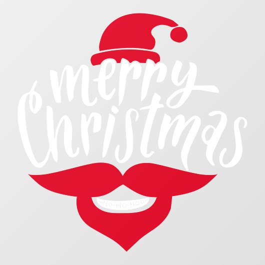 Autocollant Pour Fenêtre Restaurant et bureau Clôture de la fenêtre de Noël (Feuille)