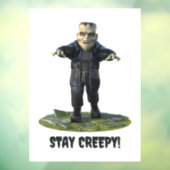 Autocollant Pour Fenêtre Reste Déplaisant ! Le monstre de Frankenstein (Feuille 3)