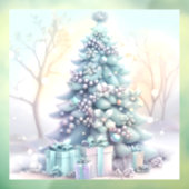 Autocollant Pour Fenêtre Rêve Arbre de Noël Classer (Feuille 3)