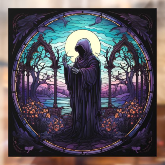 Autocollant Pour Fenêtre Revêtement en verre tendu faucheuse (Feuille 2)