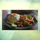 Autocollant Pour Fenêtre Rice Thaïlande Asie Thai Restaurant Photo (Feuille 3)