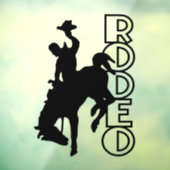 Autocollant Pour Fenêtre Rodéo (Feuille 3)