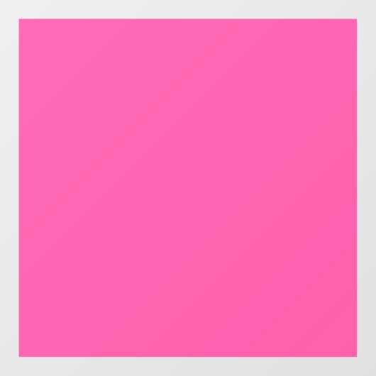 Autocollant Pour Fenêtre Rose brillant (couleur solide) (Feuille)