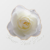 Autocollant Pour Fenêtre Rose Decal Personnalisé Rose Vitre Clou (Feuille)