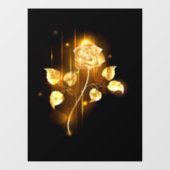 Autocollant Pour Fenêtre Rose d'or ( rose d'or ) (Feuille)