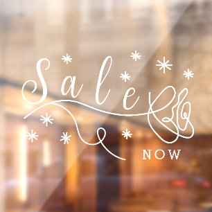 Autocollant Pour Fenêtre Rose esthétique Vente maintenant Porte d'affaires