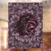 Autocollant Pour Fenêtre Rose Mandala (Feuille 2)