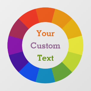 Autocollant Pour Fenêtre Roue couleur