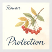 Autocollant Pour Fenêtre Rowan Protection (Feuille)