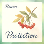 Autocollant Pour Fenêtre Rowan Protection (Feuille 3)