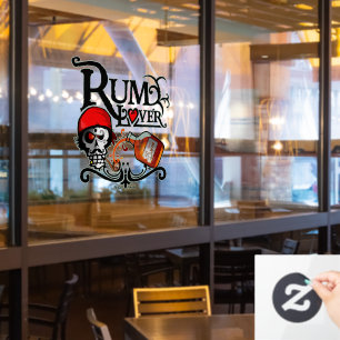 Autocollant Pour Fenêtre Rum lover
