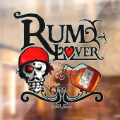 Autocollant Pour Fenêtre Rum lover (Feuille 2)