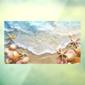 Autocollant Pour Fenêtre Sable et mer (Feuille 3)