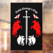 Autocollant Pour Fenêtre Saint George's Day (Feuille 2)