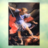 Autocollant Pour Fenêtre Saint Michel l'Archange (Feuille 3)
