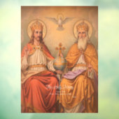 Autocollant Pour Fenêtre Sainte Trinité (Feuille 3)