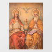 Autocollant Pour Fenêtre Sainte Trinité (Feuille)