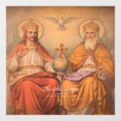 Autocollant Pour Fenêtre Sainte Trinité (Feuille)