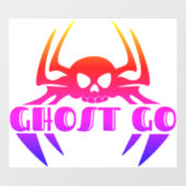 Autocollant Pour Fenêtre Saison Éffrayante de Ghost Go (Feuille)