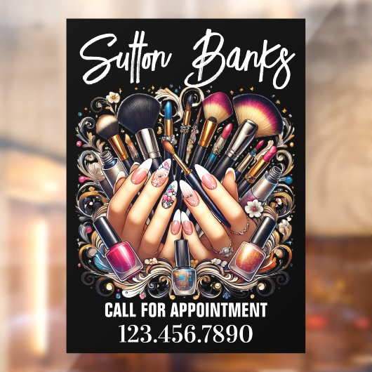 Autocollant Pour Fenêtre Salon (Feuille 2)