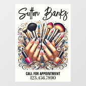 Autocollant Pour Fenêtre Salon (Feuille)