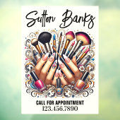 Autocollant Pour Fenêtre Salon (Feuille 3)