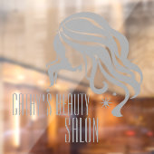 Autocollant Pour Fenêtre Salon de beauté Custom Business (Feuille 2)