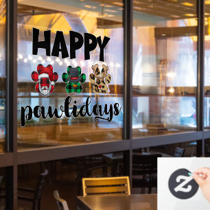 Autocollant Pour Fenêtre salon de Noël