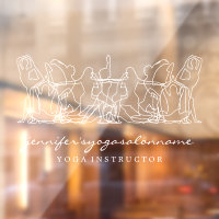 Salon de sport de yoga en ligne