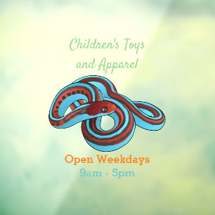 Autocollant Pour Fenêtre San Francisco garter snake