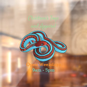 Autocollant Pour Fenêtre San Francisco garter snake (Feuille 2)