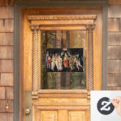 Autocollant Pour Fenêtre Sandro Botticelli - La Primavera (Porte d'accueil)