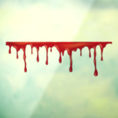 Autocollant Pour Fenêtre Sang de goutte (Feuille 3)