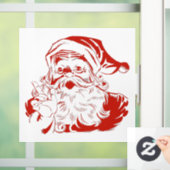 Autocollant Pour Fenêtre Santa Claus (Maison)