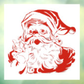 Autocollant Pour Fenêtre Santa Claus (Feuille 3)
