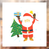 Autocollant Pour Fenêtre Santa Claus (Feuille 2)