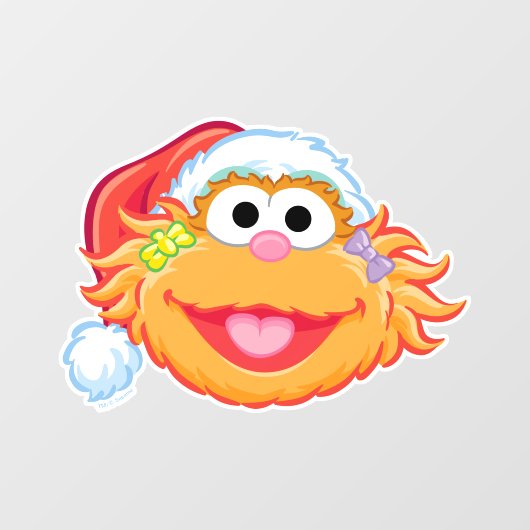 Autocollant Pour Fenêtre Santa Hat Zoe (Feuille)