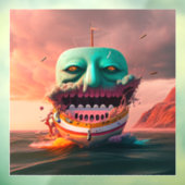 Autocollant Pour Fenêtre Scary (Feuille 3)