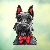 Autocollant Pour Fenêtre Scottish Terrier (Feuille 3)