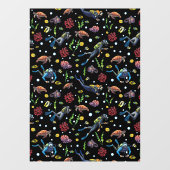 Autocollant Pour Fenêtre Scuba Divers Ocean Coral Tropical Fish Dive Shop (Feuille)