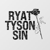 Autocollant Pour Fenêtre Série Lords (Feuille)