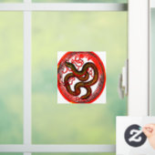 Autocollant Pour Fenêtre Serpent à feu (Maison)