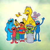 Autocollant Pour Fenêtre Sesame Street Pals Wing (Feuille 3)