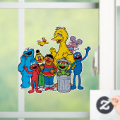 Autocollant Pour Fenêtre Sesame Street Pals Wing (Maison)