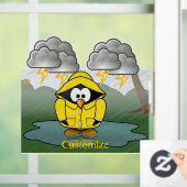 Autocollant Pour Fenêtre Shivering Rainy Day Penguin Thunder_Cove (Maison)
