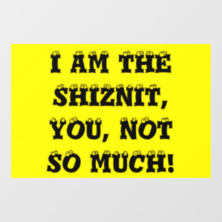 Autocollant Pour Fenêtre shiznit