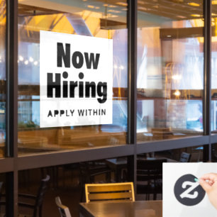 Autocollant Pour Fenêtre Signes de fermeture de fenêtre du restaurant