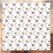 Autocollant Pour Fenêtre Simple et élégante Mignonne sorcière première Hall (Feuille 2)