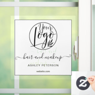 Autocollant Pour Fenêtre Simple minimaliste maquillage cheveux site web noi